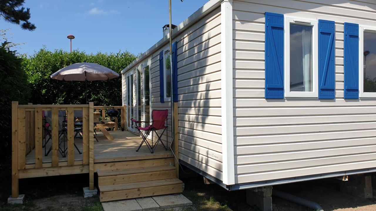 Mobil Home 6-8 Places Parcelle 4 Climatise Biville-sur-Mer Exterior photo