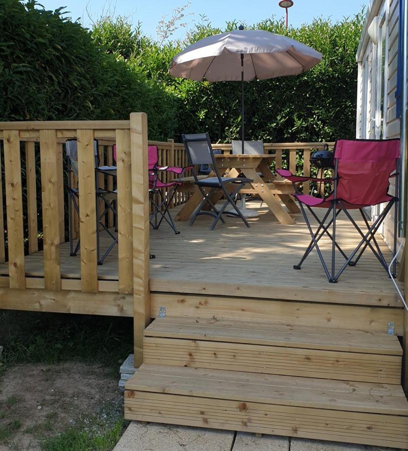 Mobil Home 6-8 Places Parcelle 4 Climatise Biville-sur-Mer Exterior photo